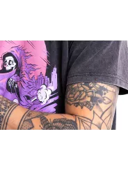 Moto Palm Fade Out T-Shirt - John Doe