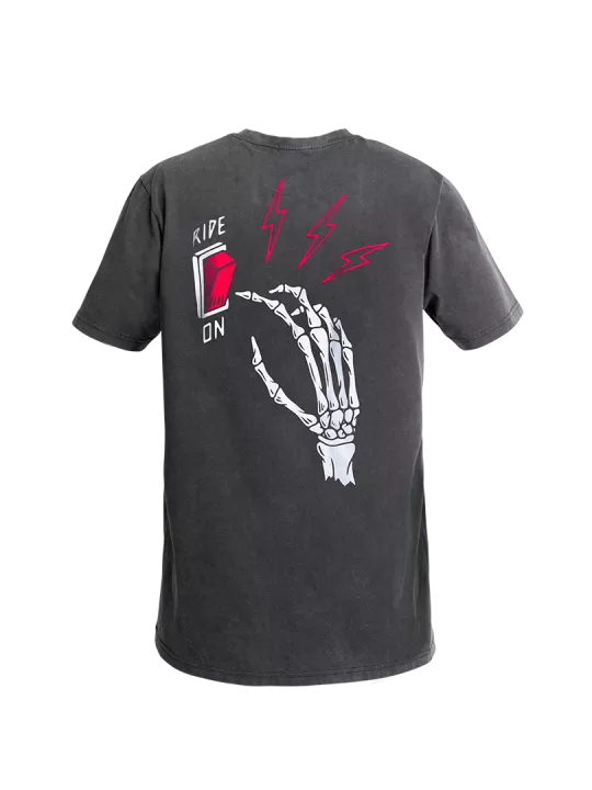 T-Shirt Motorrad Ride On Fade Out - John Doe
