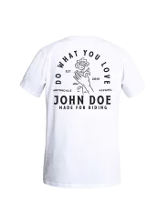 Motorrad T-Shirt Pink - John Doe