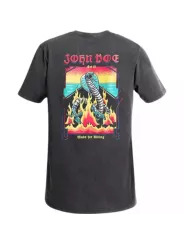 Moto Snake On Fire Fade Out T-Shirt - John Doe