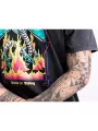 Snake On Fire Fade Out T-Shirt - John Doe