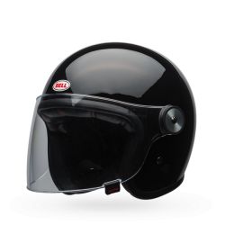 Riot Gloss Black Open Face Helmet - BELL