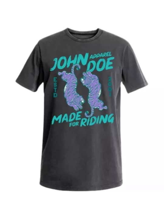 T-Shirt Moto Tiger I Fade Out - John Doe