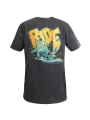 Camiseta Moto Wolf Fade Out - John Doe