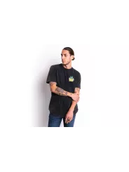Camiseta Moto Wolf Fade Out - John Doe