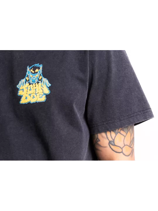 Camiseta Moto Wolf Fade Out - John Doe