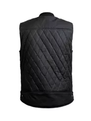 Veste Moto Ciré Sans Manche Lowride - John Doe