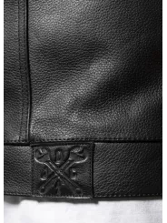 Mc Outlaw Leather Vest - John Doe