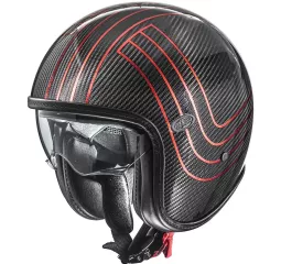 Vintage Helm Platinum Carbon Ex Red Chromed Bm - Premier