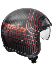 Vintage Helm Platinum Carbon Ex Red Chromed Bm - Premier