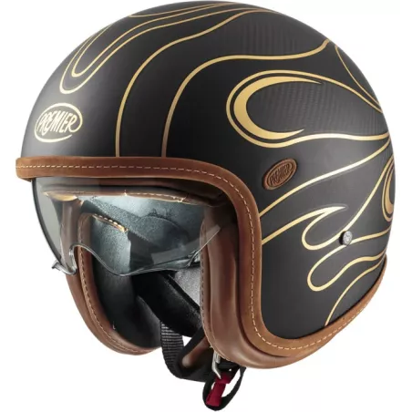 Casco Bm Vintage Platinum Carbon Fr Gold Chromed - Premier
