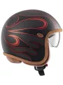 Casque Vintage Platinum Carbon Fr Red Chromed Bm - Premier