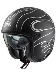 Casque Vintage Platinum Carbon Fr Silver Chromed Bm - Premier