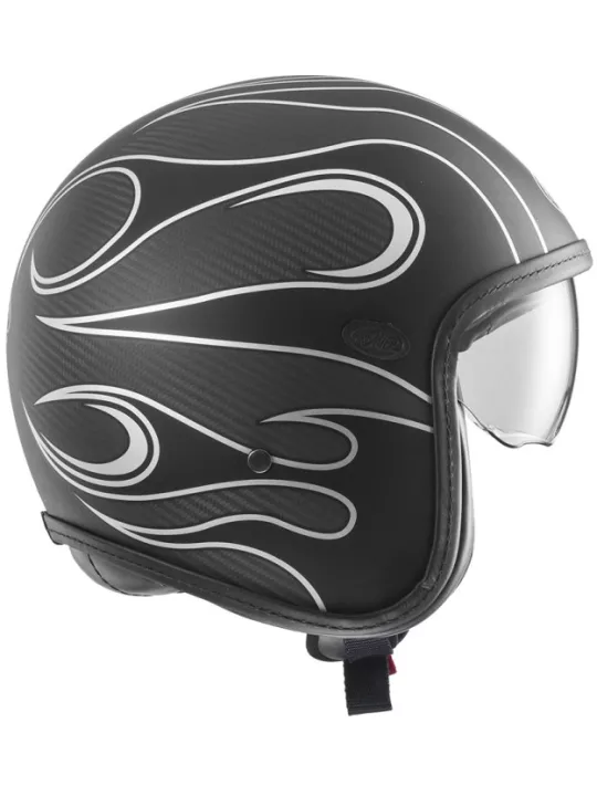 Helm Vintage Platinum Carbon Fr Silver Chromed Bm - Premier