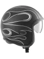 Helm Vintage Platinum Carbon Fr Silver Chromed Bm - Premier