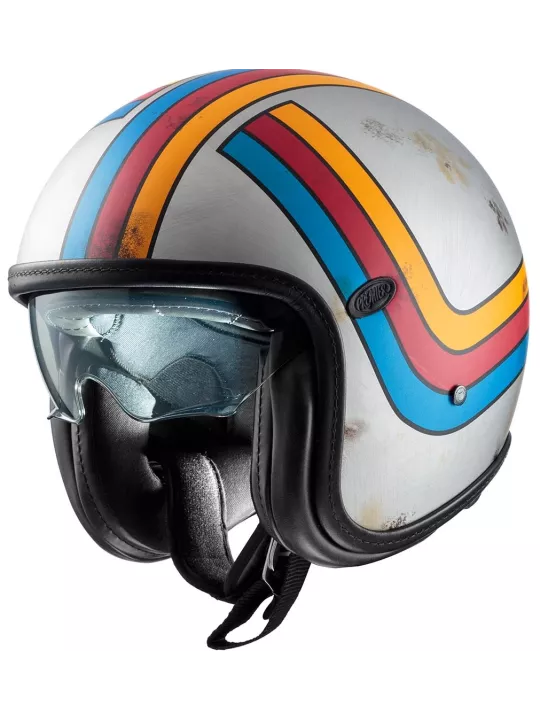 Vintage Platinum Ex 77 Bm Open Face Helmet - Premier