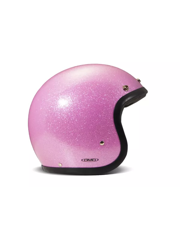 Helm Jet Glitter Pink - Dmd