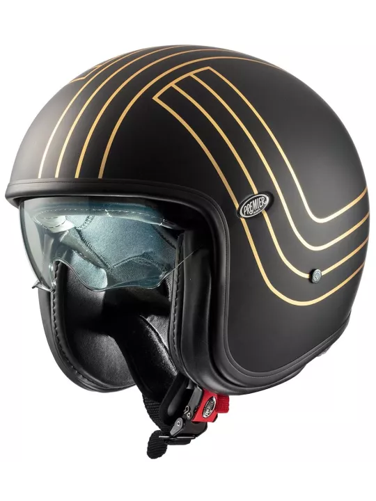 Vintage-Helm Ex Gold Chromed Bm - Premier