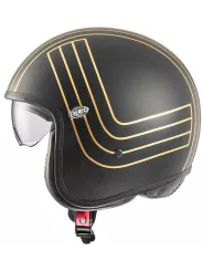 Vintage-Helm Ex Gold Chromed Bm - Premier