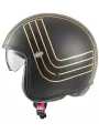 Capacete Vintage Ex Gold Chromed Bm - Premier