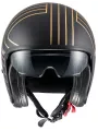 Capacete Vintage Ex Gold Chromed Bm - Premier