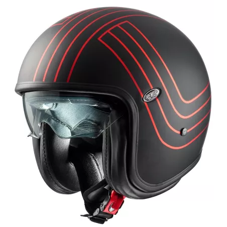 Vintage Helm Ex Red Chromed Bm - Premier