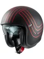 Capacete Vintage Ex Red Chromed Bm - Premier