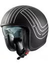 Vintage Ex Silver Chromed Bm Open Face Helmet - Premier
