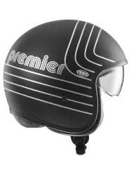 Casco Vintage Ex Argento Cromato Bm - Premier