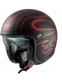 Casco Vintage Fr Rosso Cromato Bm - Premier