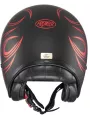 Casco Vintage Fr Rosso Cromato Bm - Premier