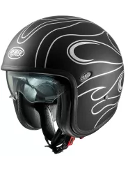 Capacete Vintage Fr Silver Chromed Bm - Premier