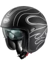 Vintage Fr Silver Chromed Bm Open Face Helmet - Premier