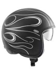 Casco Vintage Fr Argento Cromato Bm - Premier