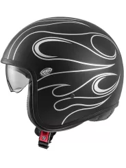 Casco Vintage Fr Argento Cromato Bm - Premier
