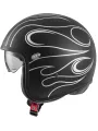 Vintage Fr Silver Chromed Bm Open Face Helmet - Premier