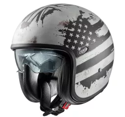 Casque Vintage Nt Old Style Silver Bm - Premier