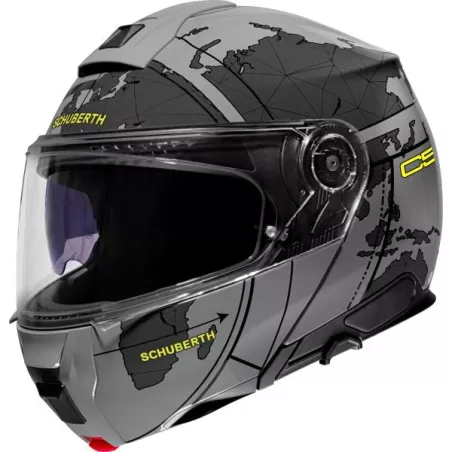 Casco C5 Ece Globe Grigio - Schuberth