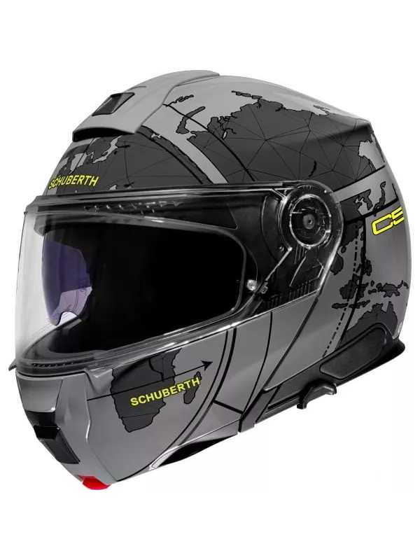 C5 Ece Globe Grey Helmet - Schuberth