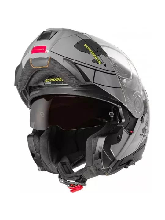 C5 Ece Globe Grey Helmet - Schuberth