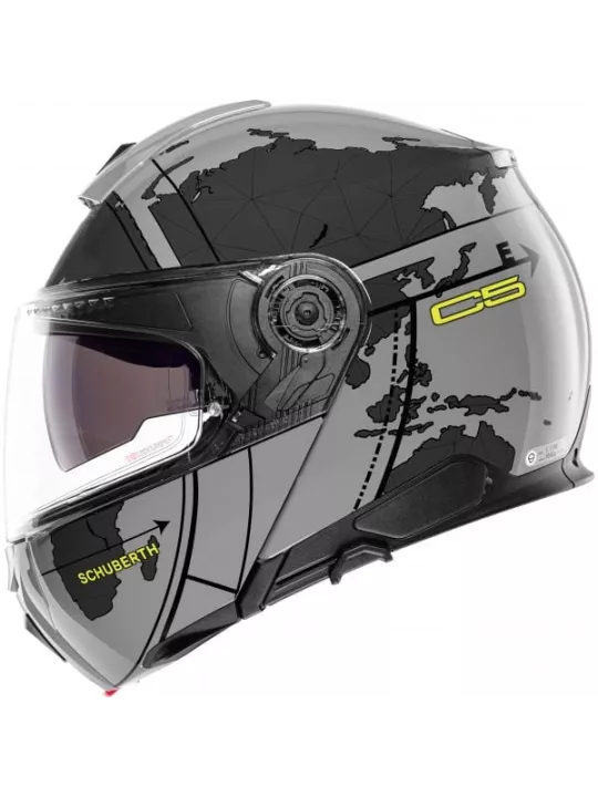 Casco C5 Ece Globe Gris - Schuberth