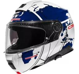 Helm C5 Ece Globe Blue - Schuberth