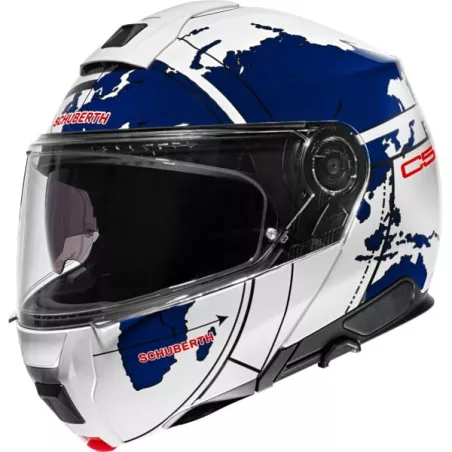 Casco C5 Ece Globe Blu - Schuberth