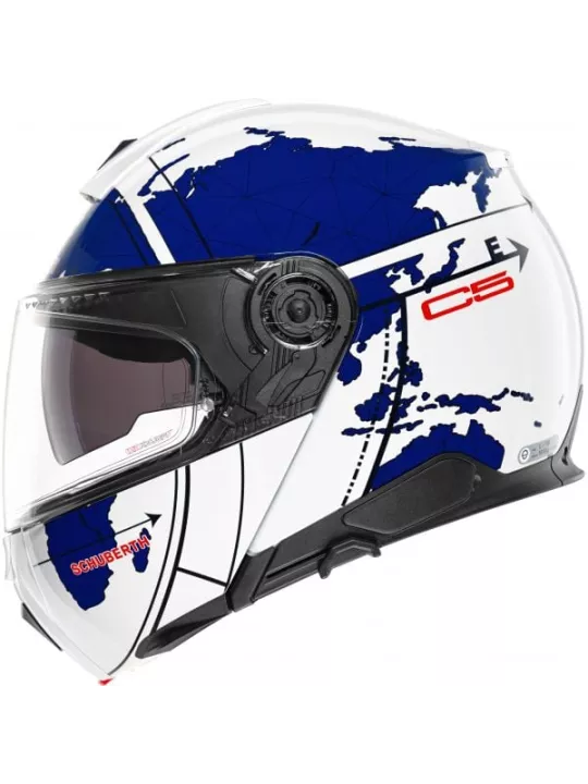 Casque C5 Ece Globe Blue - Schuberth