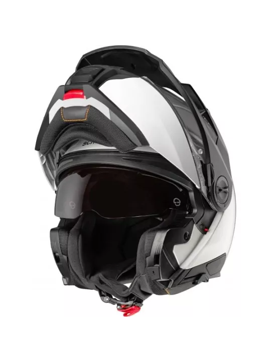 E2 Ece Glossy White Helmet - Schuberth