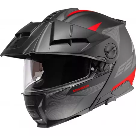Helm E2 Ece Defender Red - Schuberth