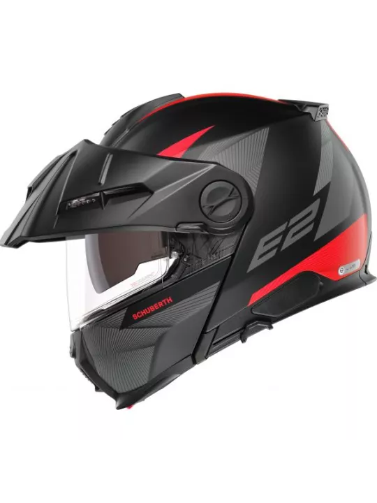 E2 Ece Defender Casco Rojo - Schuberth