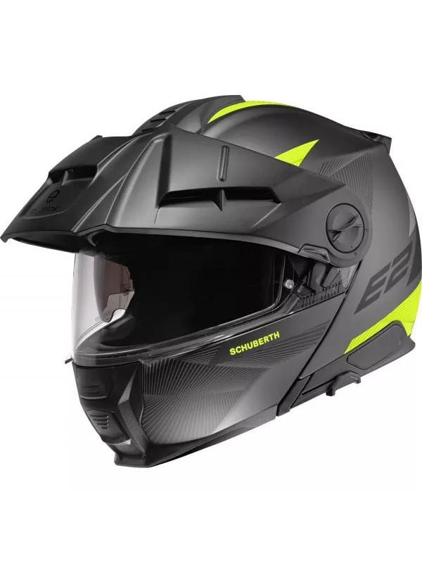 E2 Ece Defender Yellow Helmet - Schuberth