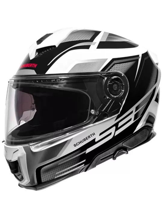 S3 Ece Storm Silver Helmet - Schuberth
