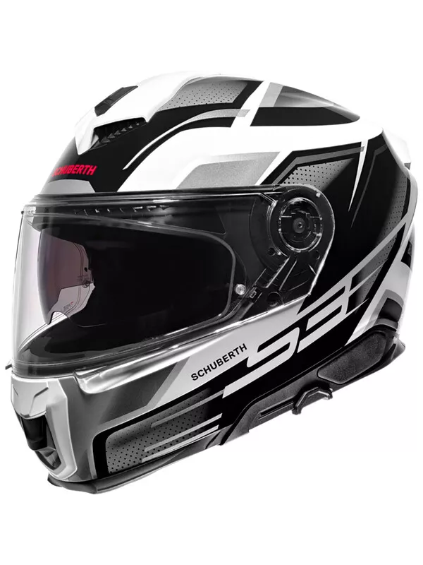 S3 Ece Storm Silver Helmet - Schuberth